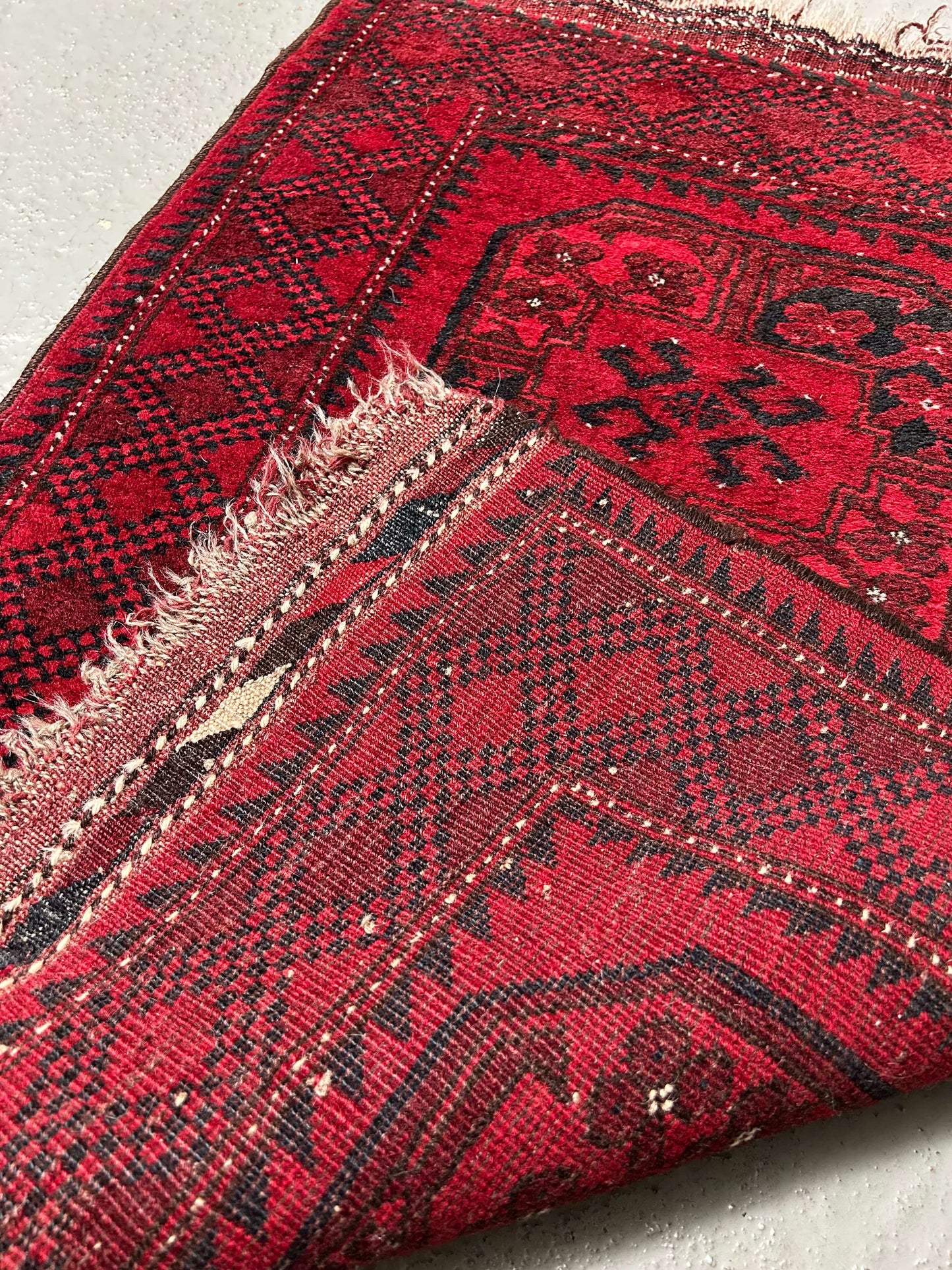 Itämainen vintage-villamatto