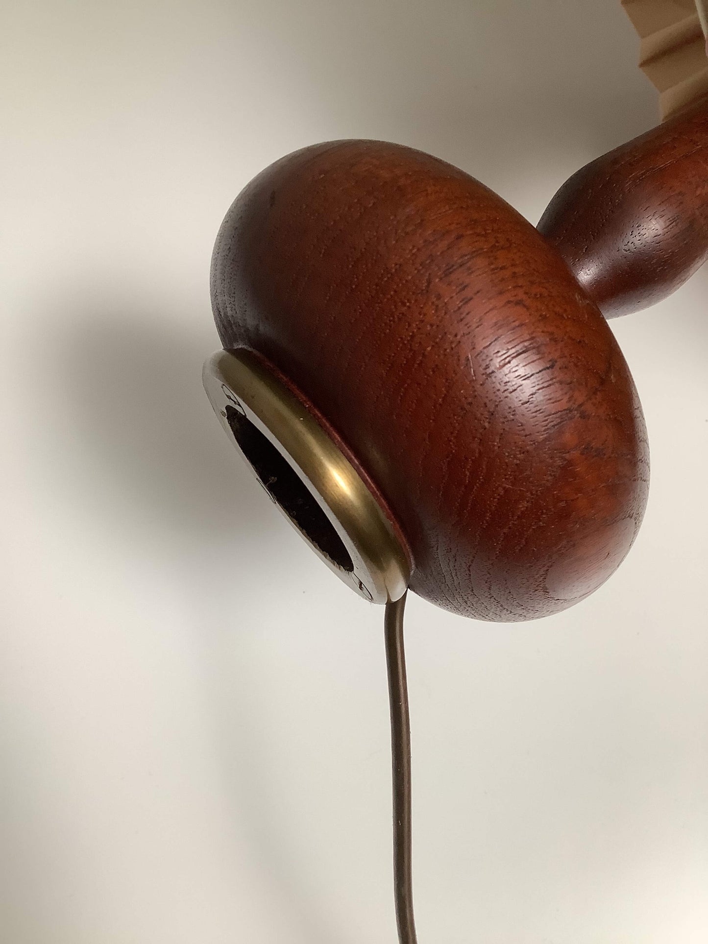 Teak-pöytävalaisin 60-luku