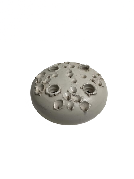 Tanskalainen keraaminen kynttilänjalka