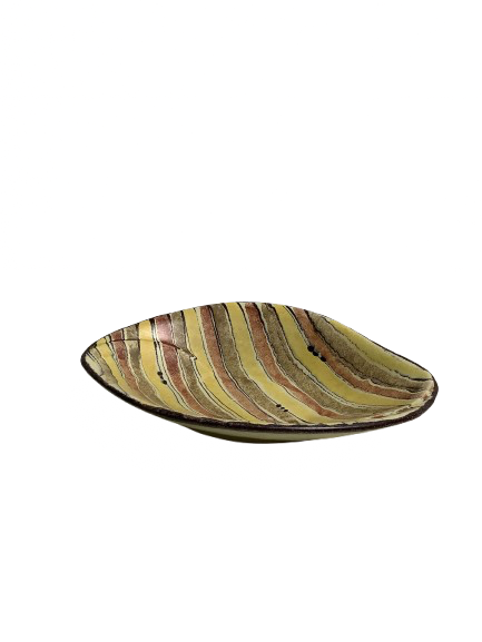 W.Germany värikäs keraaminen kulho