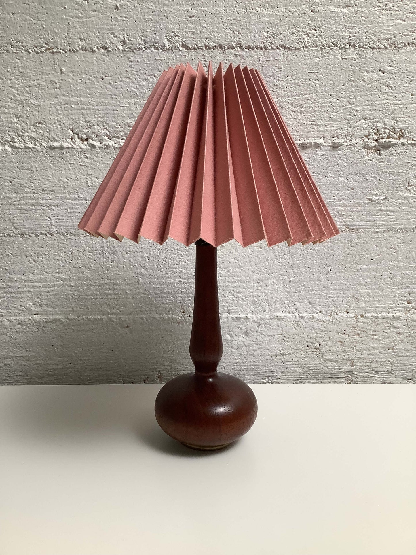 Teak-pöytävalaisin 60-luku