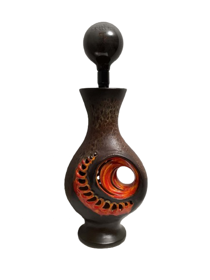 Walter Gerhards "Fat Lava" keraaminen valaisin