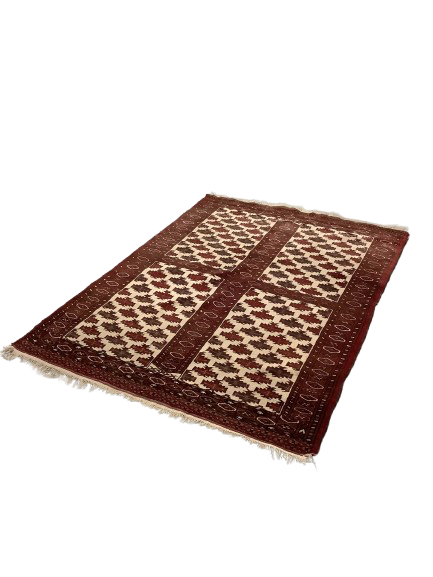 Persialainen käsinsolmittu villamatto