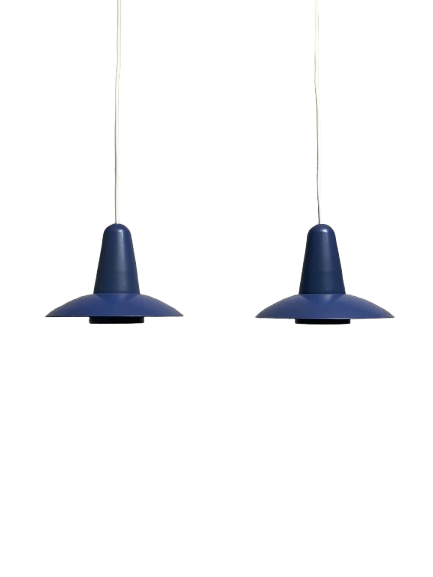 Vintage kattovalaisin pari, BENT KARLBY, LYFA 60-luku