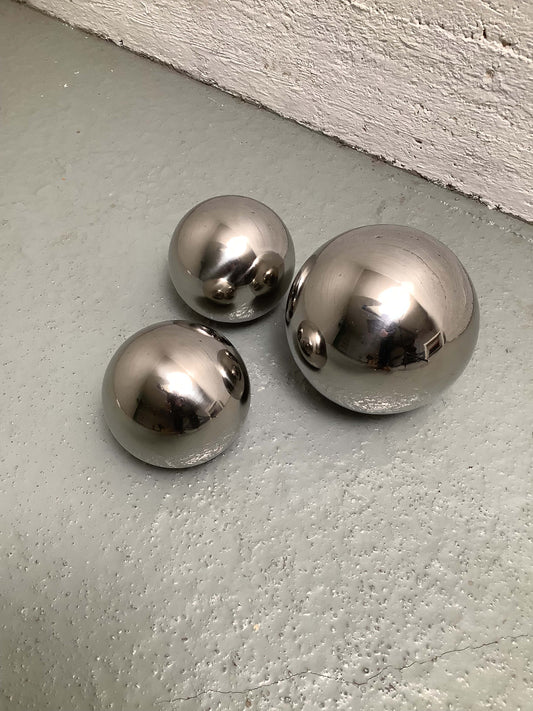 Vintage koristepallot 3kpl