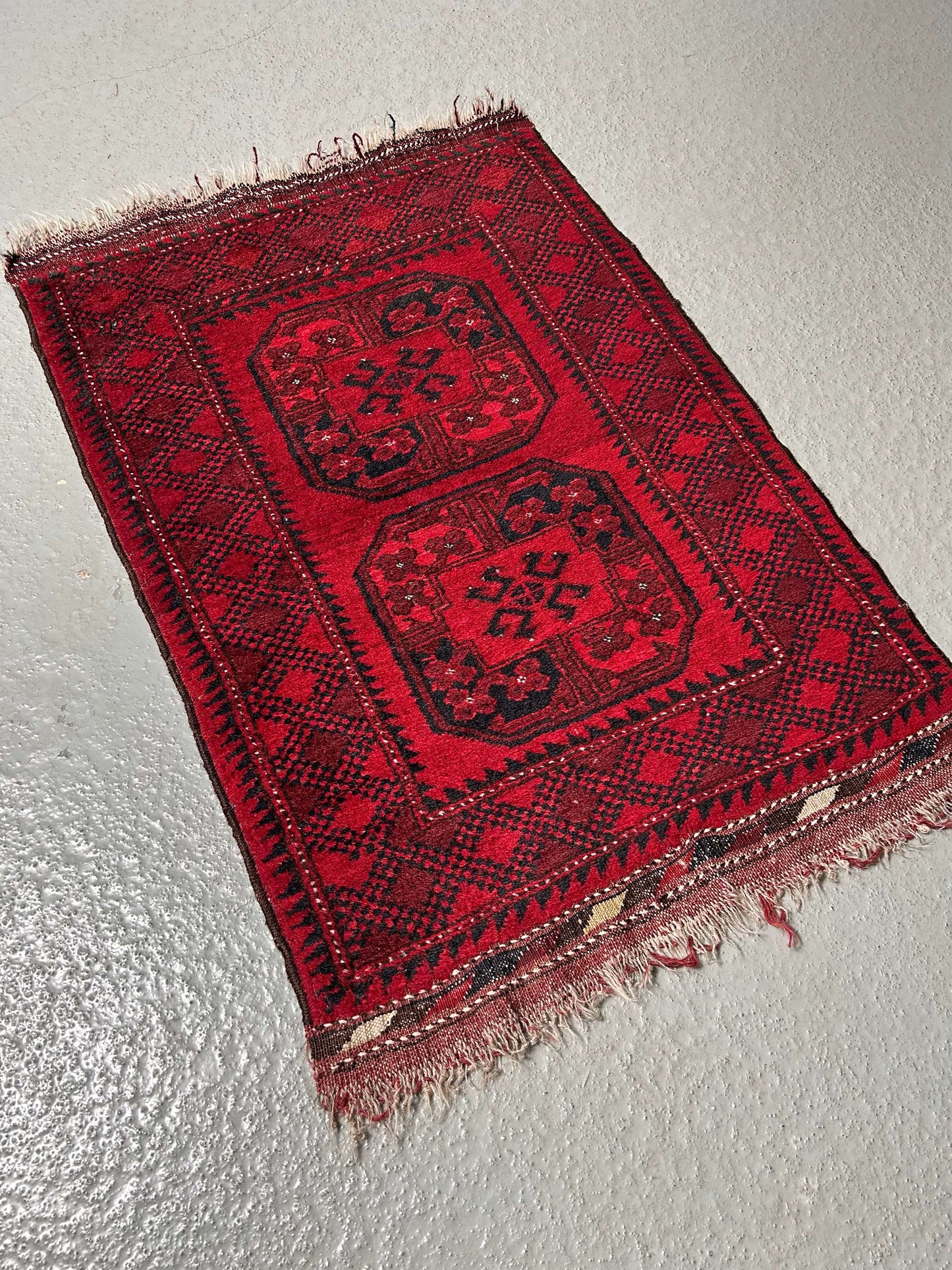 Itämainen vintage-villamatto