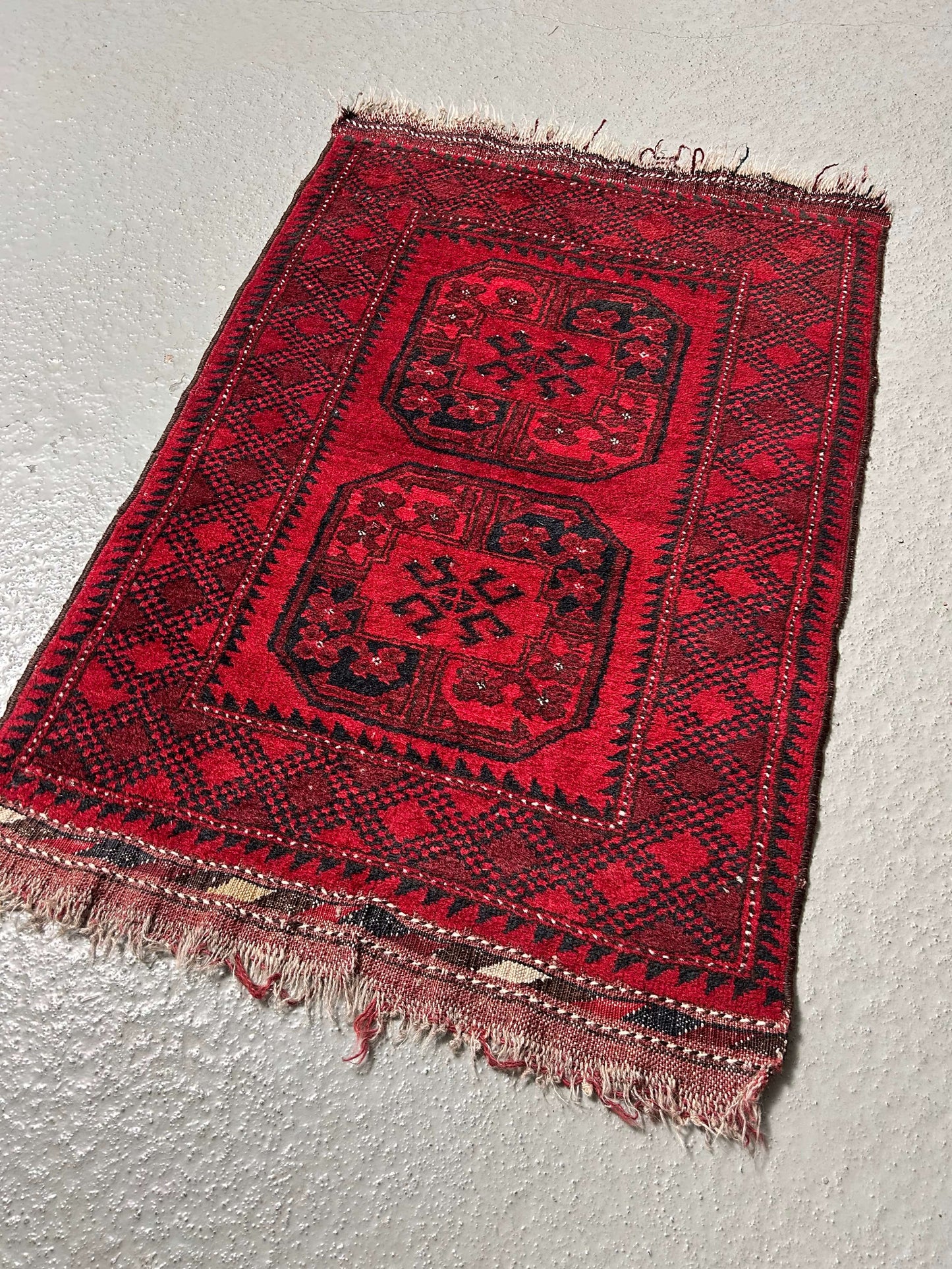 Itämainen vintage-villamatto