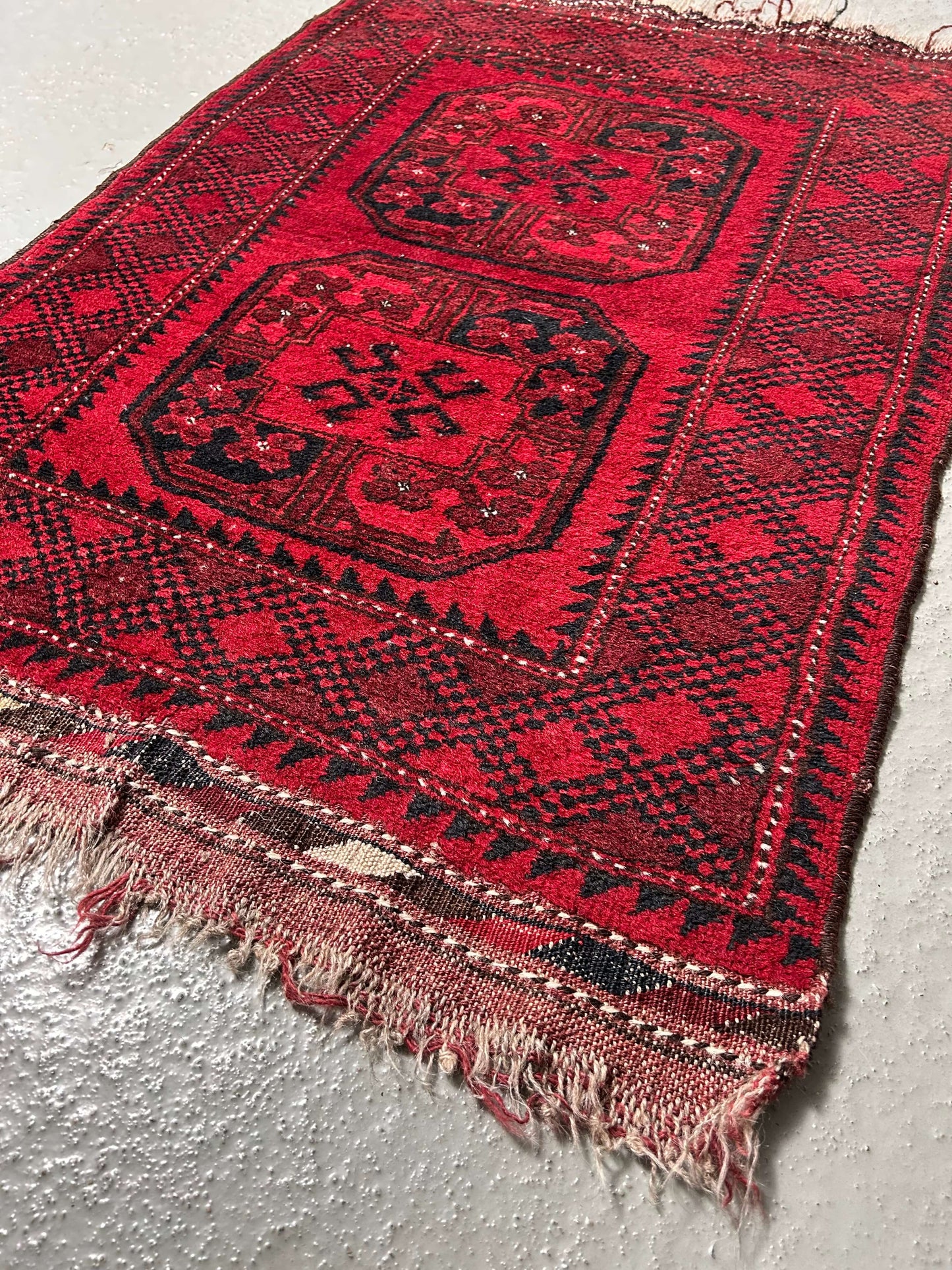 Itämainen vintage-villamatto