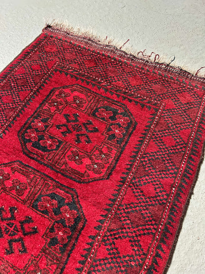 Itämainen vintage-villamatto