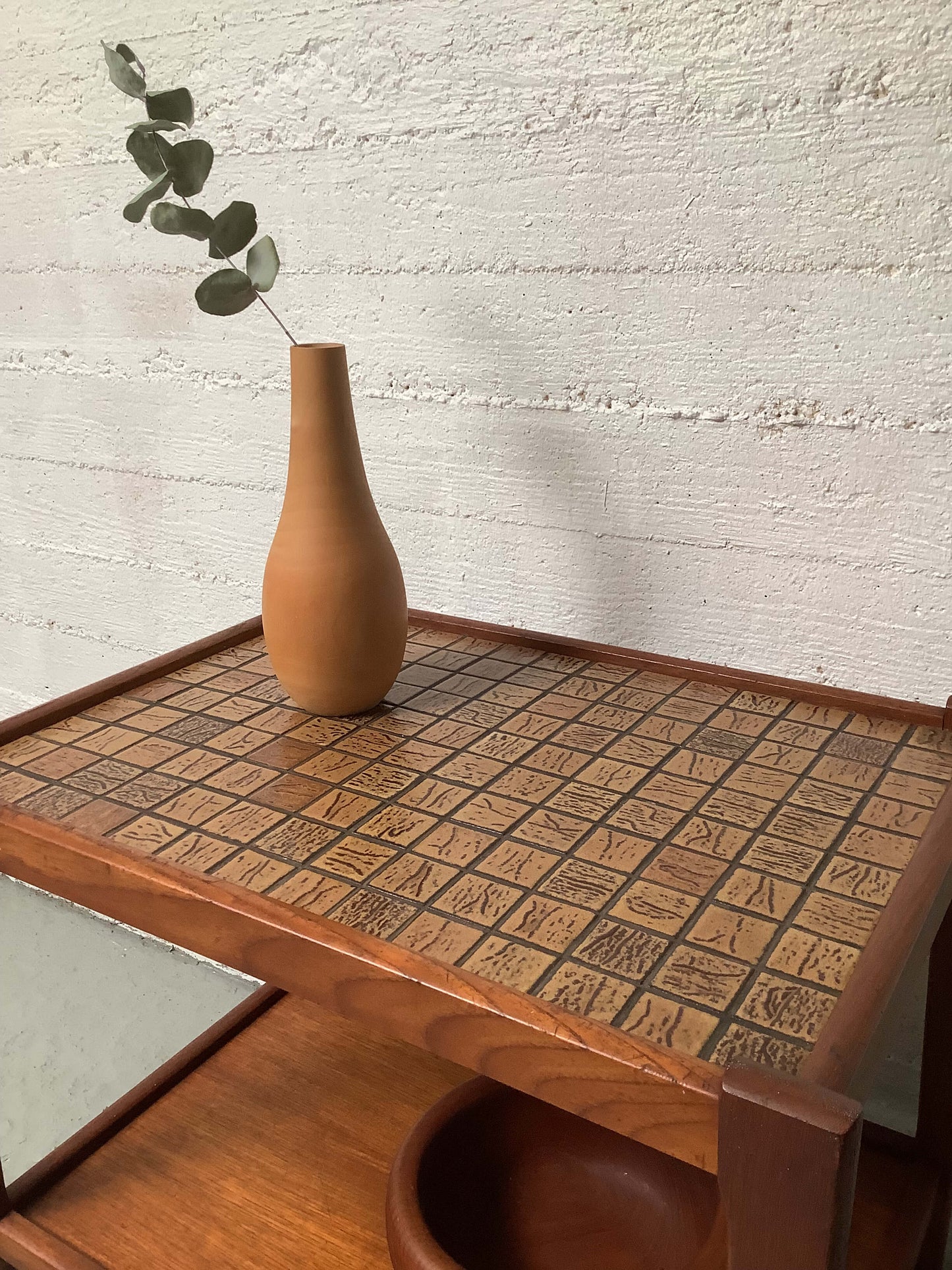 Teak-tarjoilupöytä 60-luku