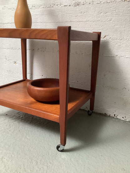 Teak-tarjoilupöytä 60-luku