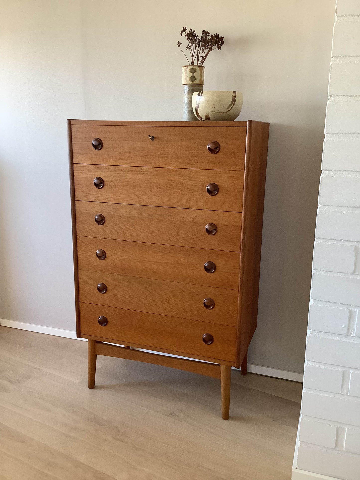 Kai Kristiansen teak-lipasto