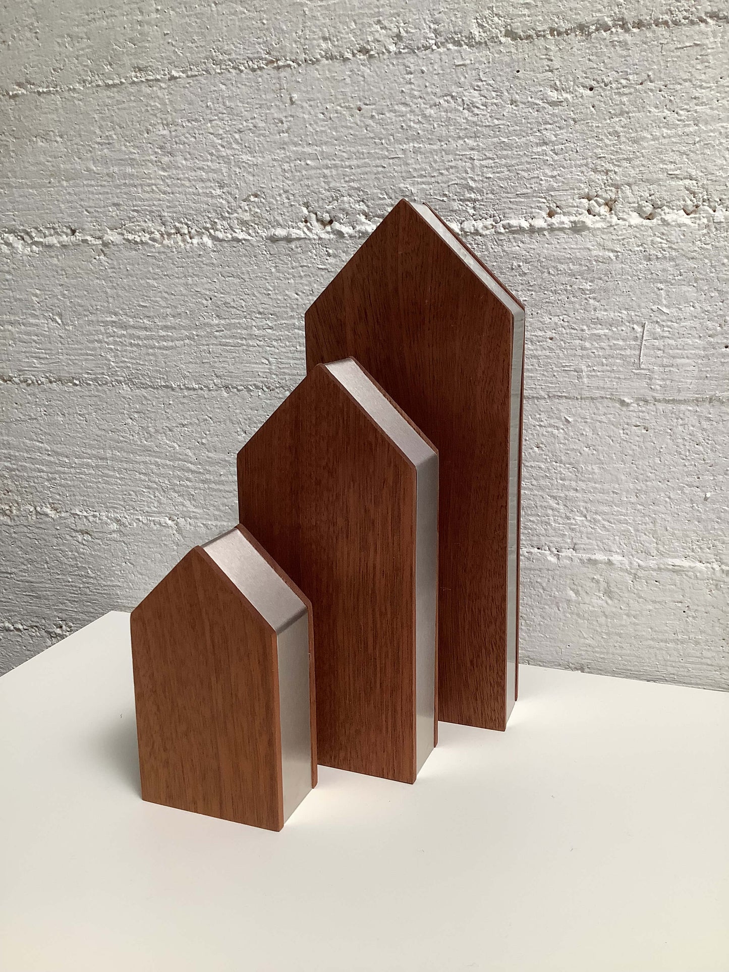 Teak-koristetalot 3kpl