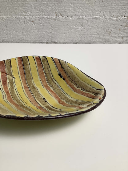 W.Germany värikäs keraaminen kulho