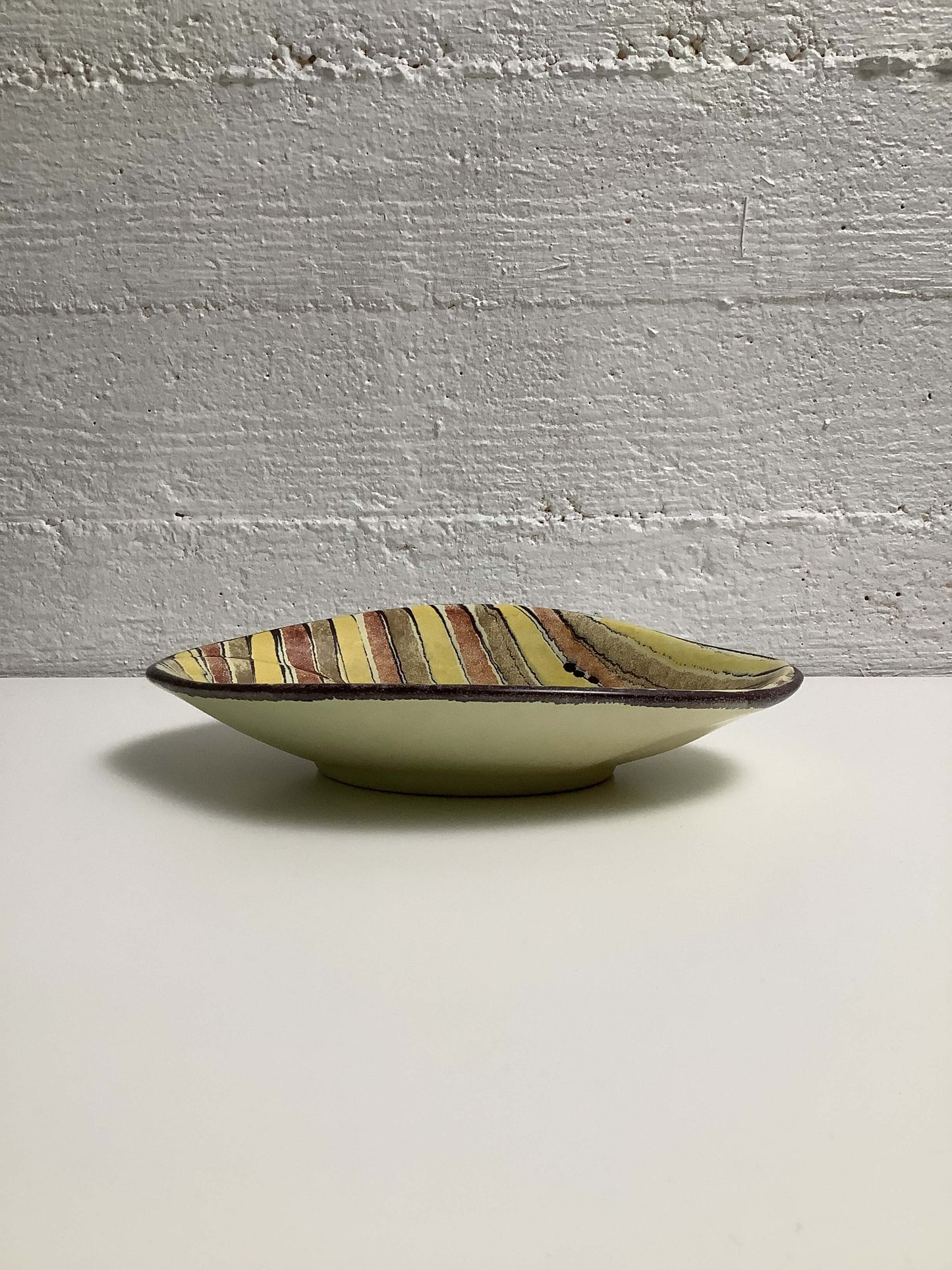 W.Germany värikäs keraaminen kulho