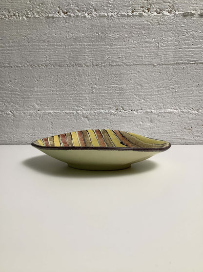 W.Germany värikäs keraaminen kulho