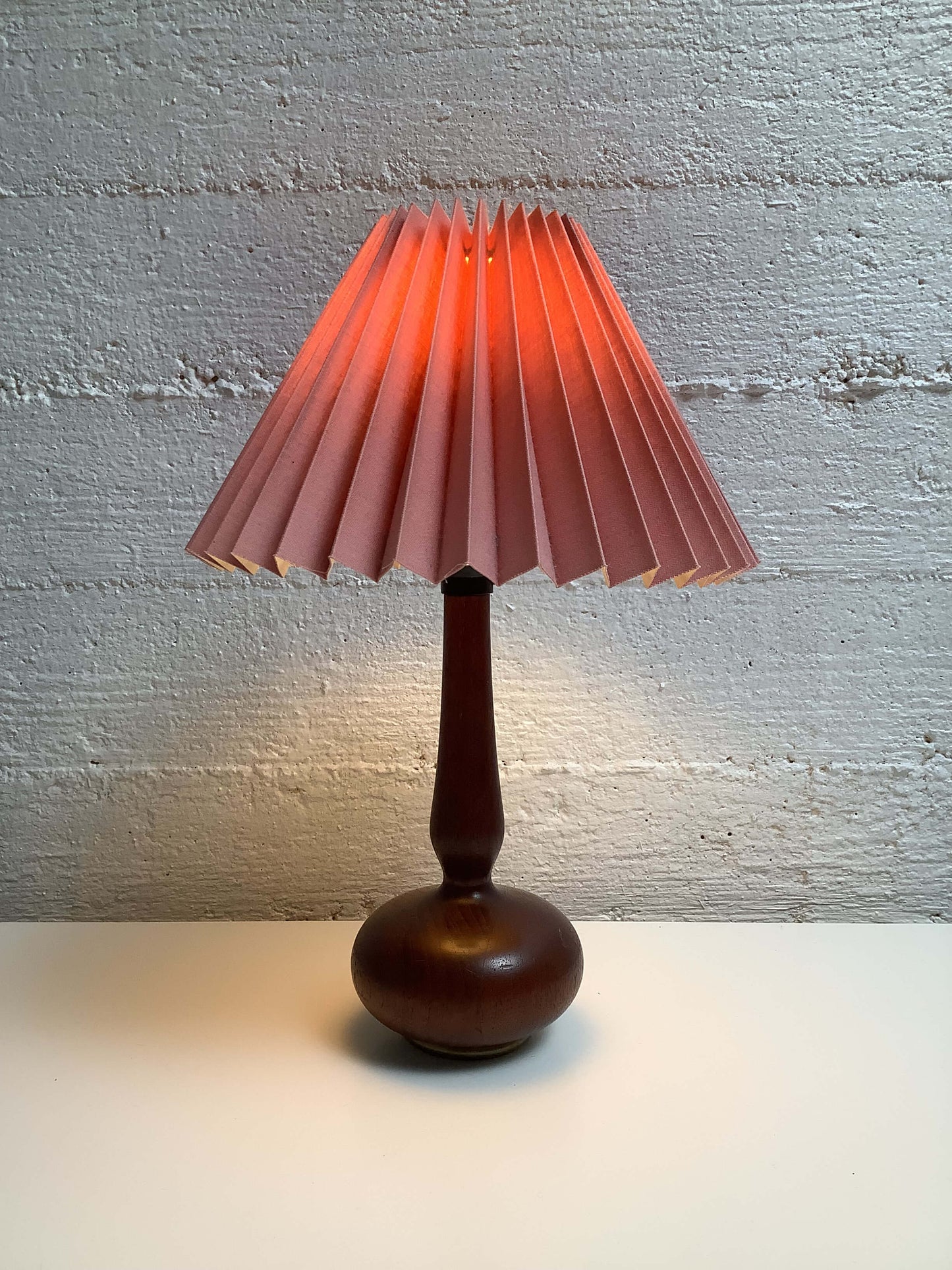 Teak-pöytävalaisin 60-luku