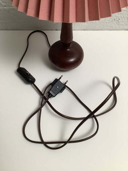 Teak-pöytävalaisin 60-luku