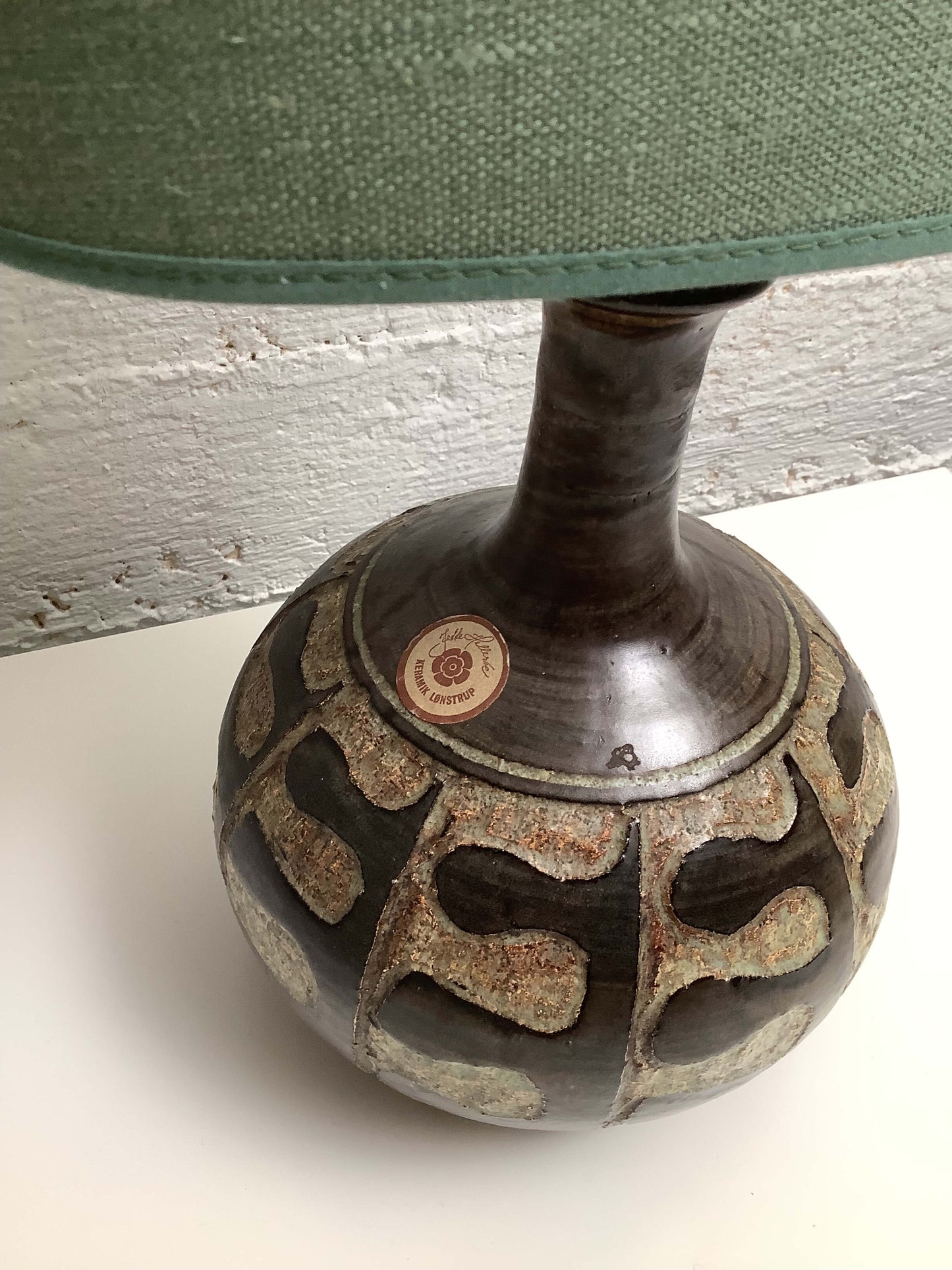 Jette Helleroe keraaminen pöytävalaisin