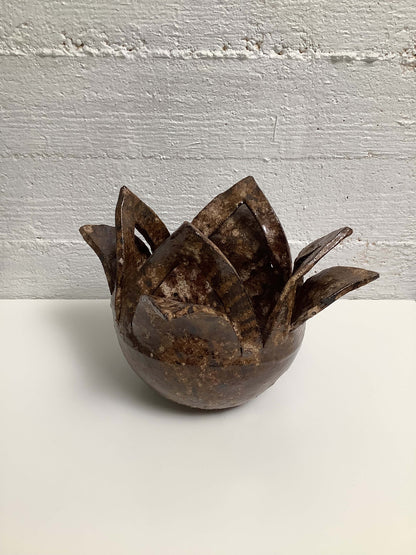 Kaunis keraaminen maljakko 70-luku