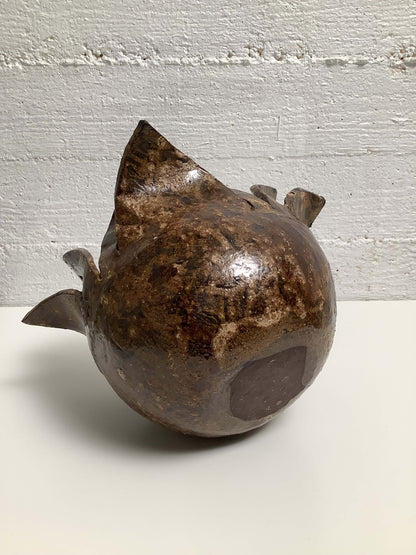 Kaunis keraaminen maljakko 70-luku