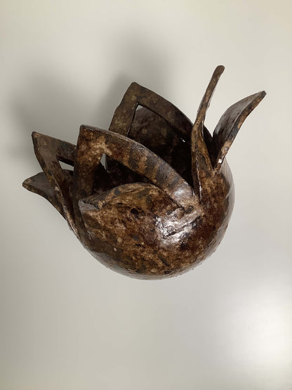 Kaunis keraaminen maljakko 70-luku