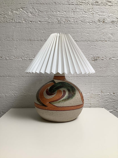 Noomi Backhausen, 1960- luvun keraaminen pöytävalaisin