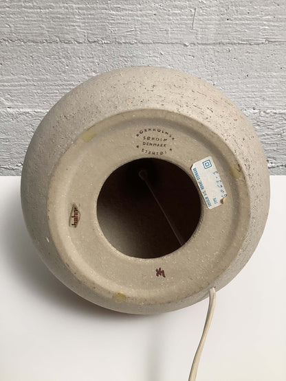 Noomi Backhausen, 1960- luvun keraaminen pöytävalaisin