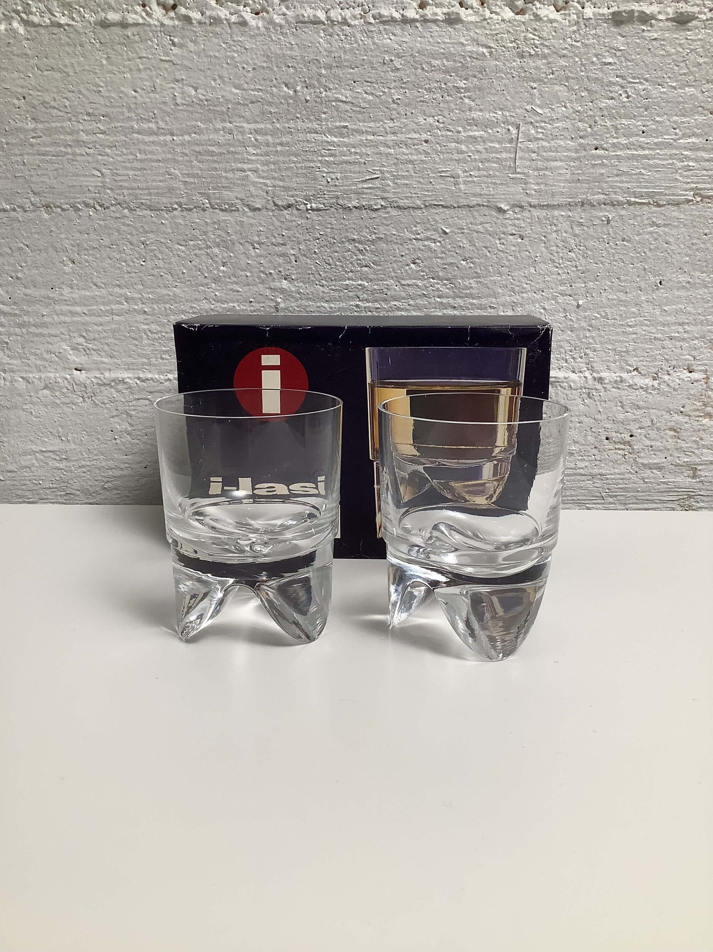 Iittala "Kippis" viskilasit, 70-luku