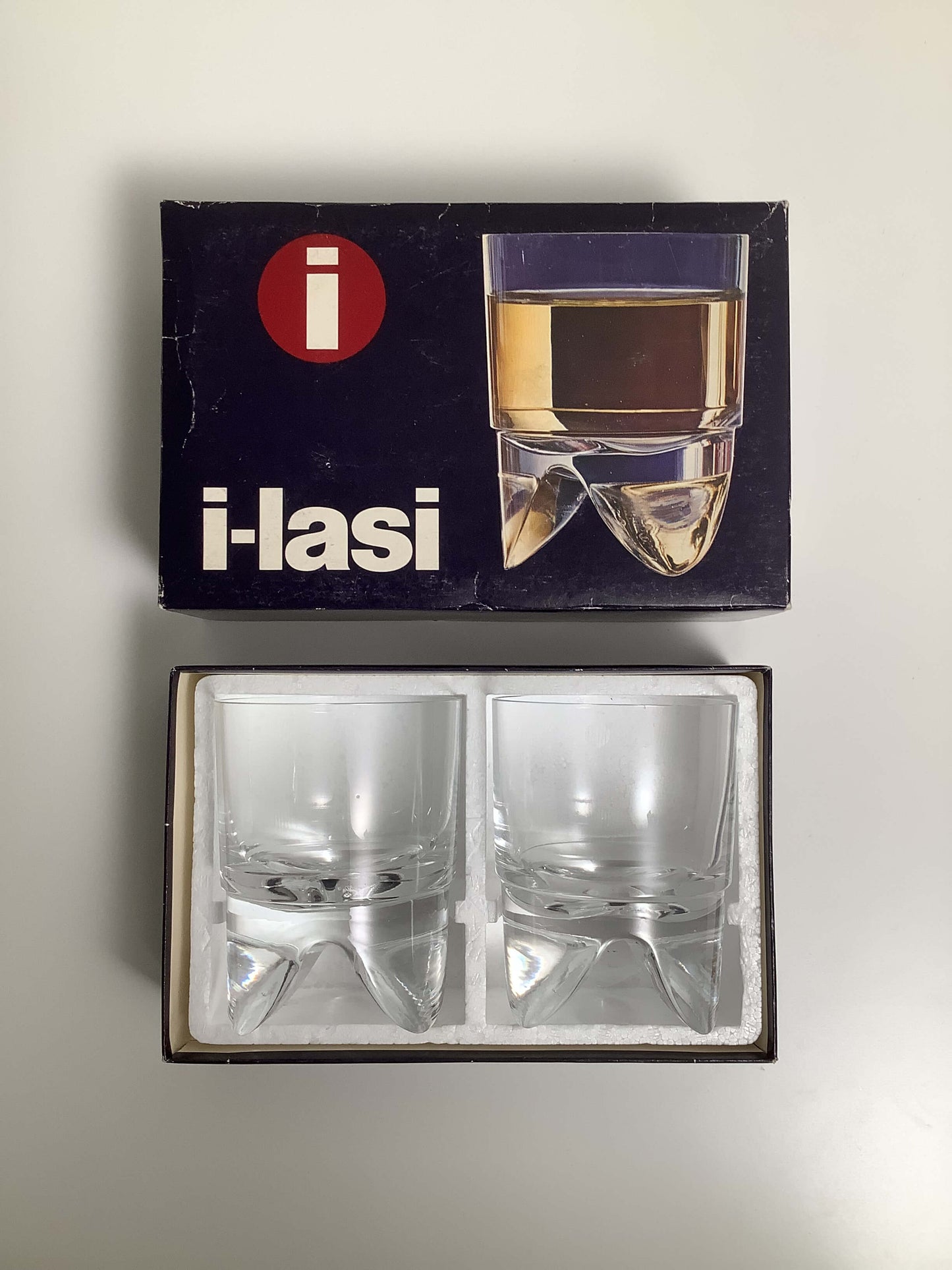 Iittala "Kippis" viskilasit, 70-luku