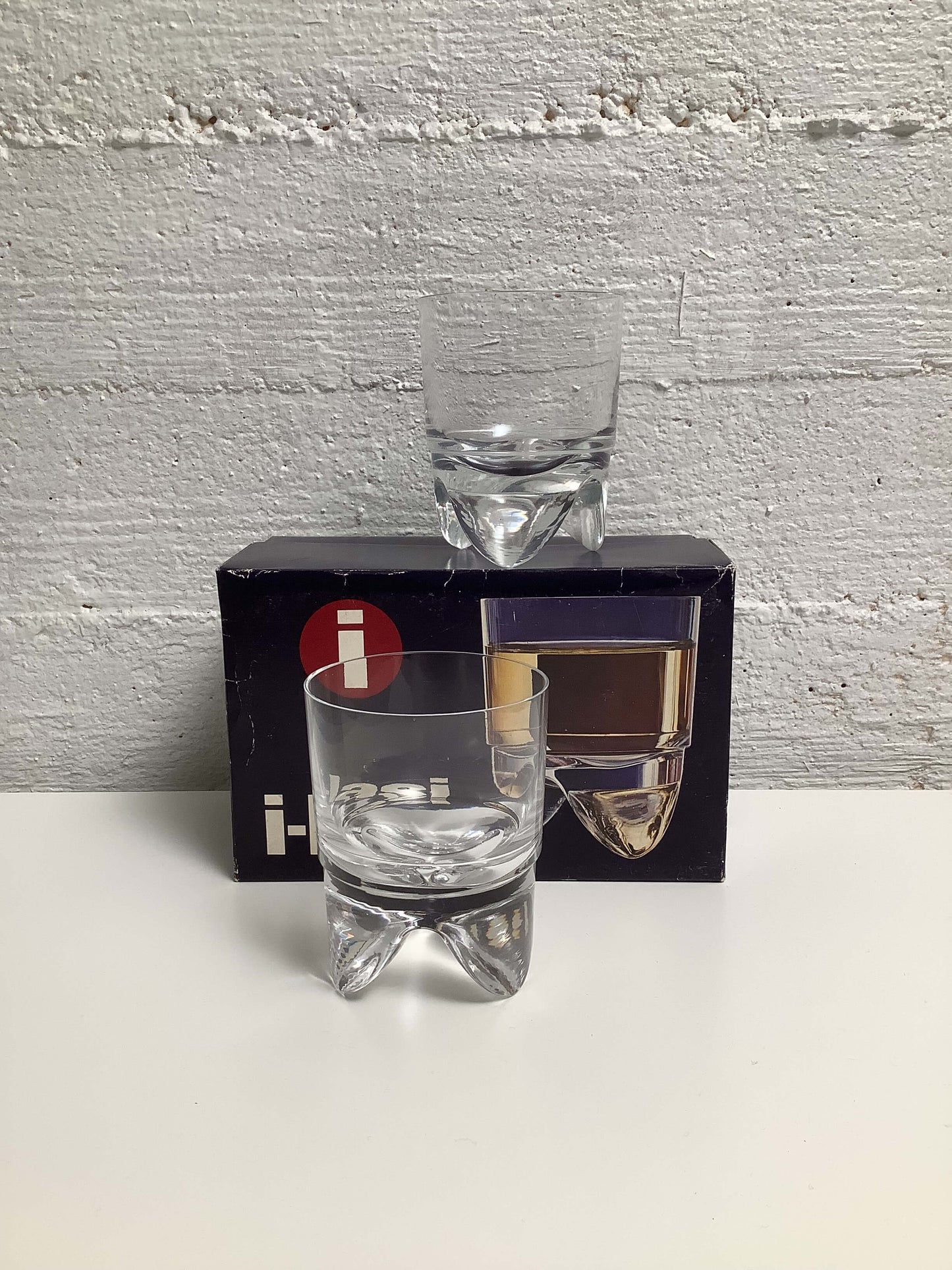 Iittala "Kippis" viskilasit, 70-luku