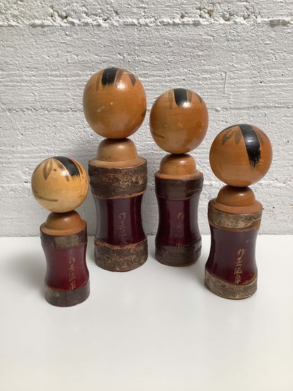 Kokeshi nukkeperhe, Japani 60/70-luku