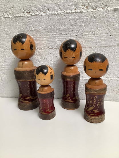 Kokeshi nukkeperhe, Japani 60/70-luku