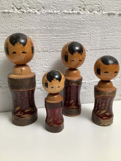Kokeshi nukkeperhe, Japani 60/70-luku