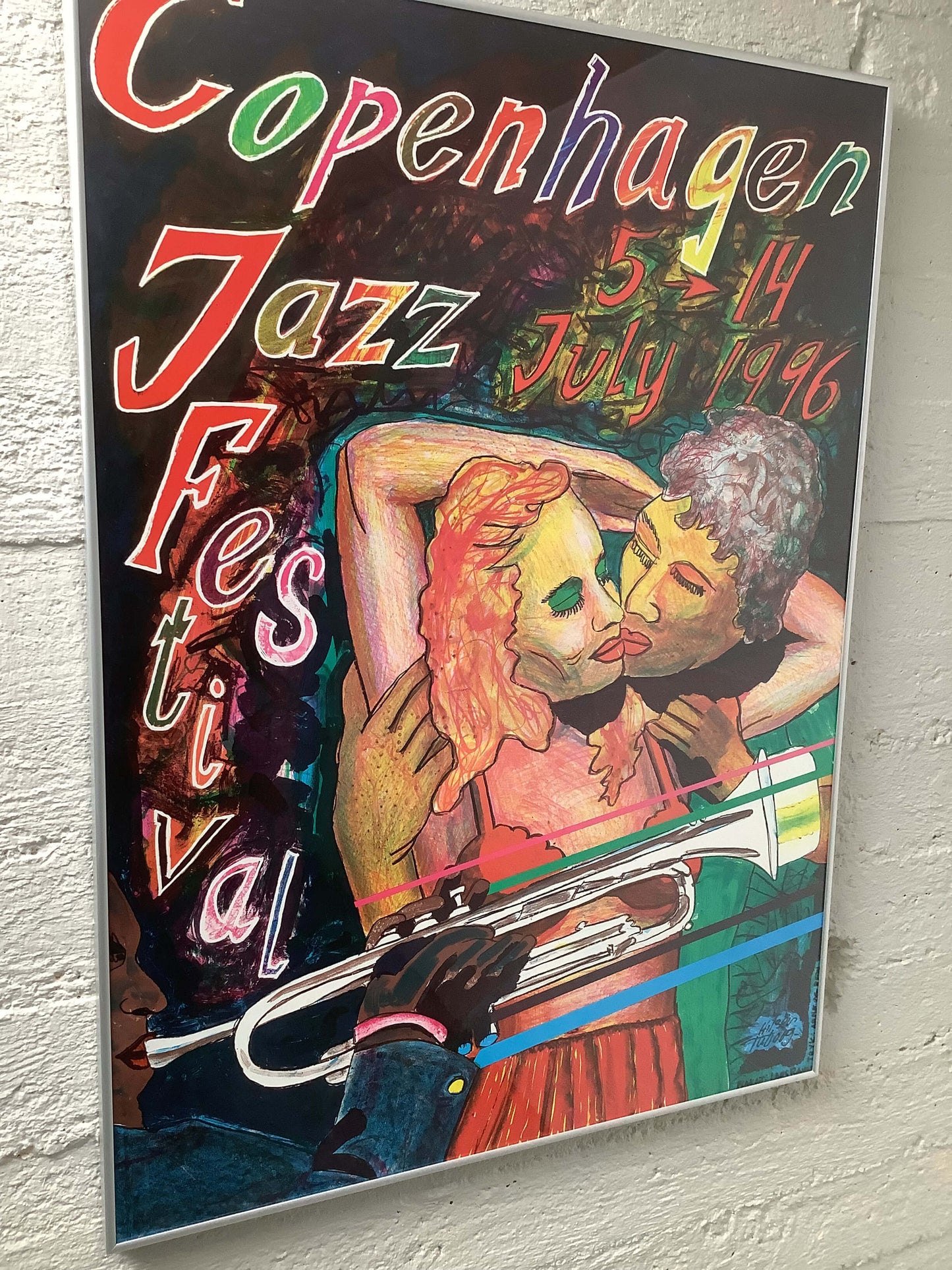 Copenhagen Jazz julistetaulu 1996