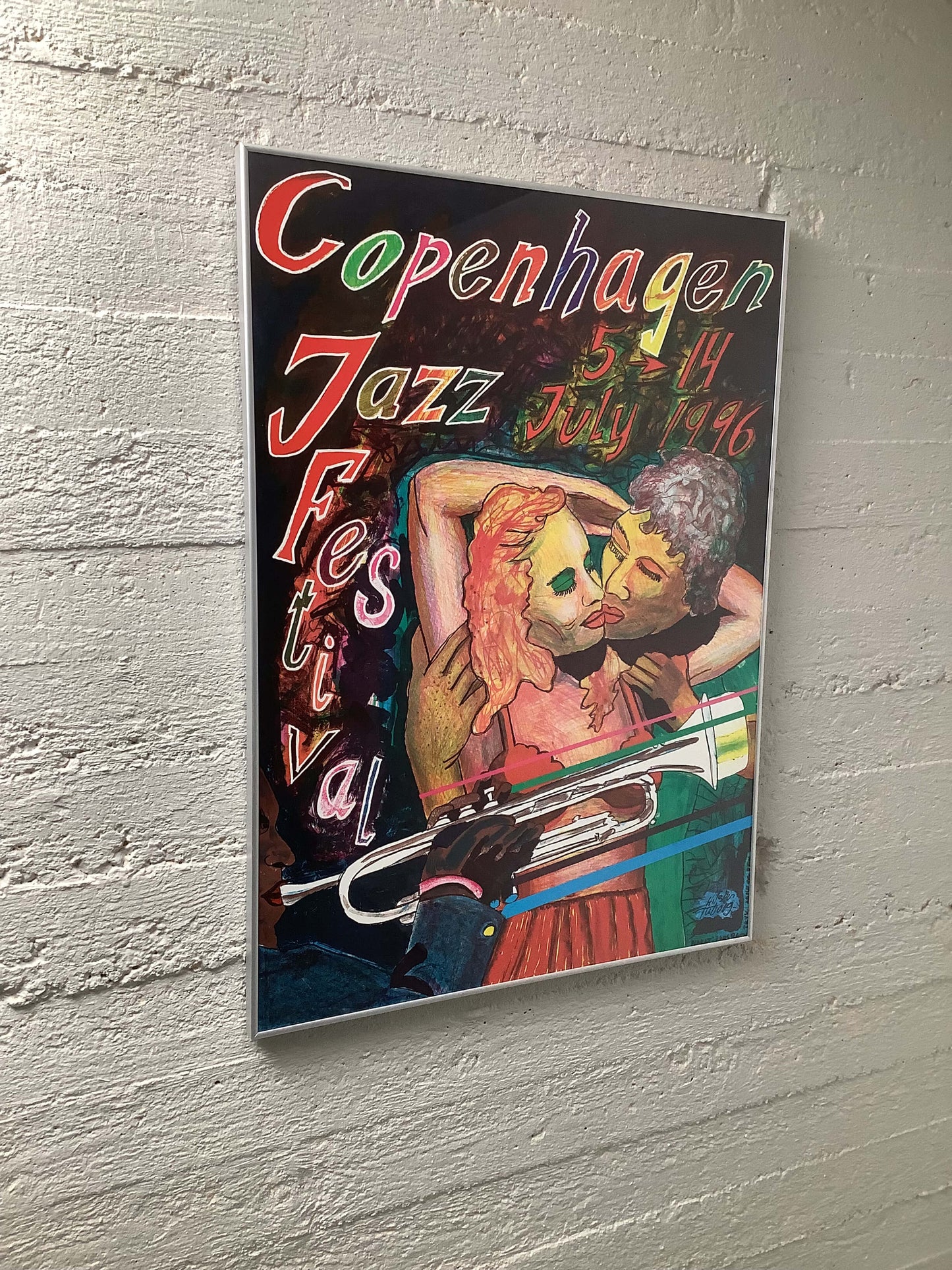 Copenhagen Jazz julistetaulu 1996