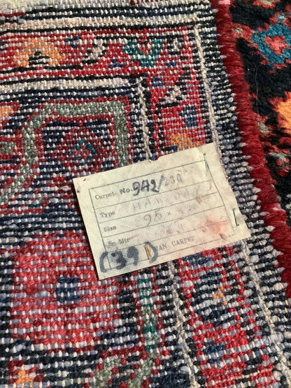 Käsinsolmittu villamatto IRAN HAMADAN