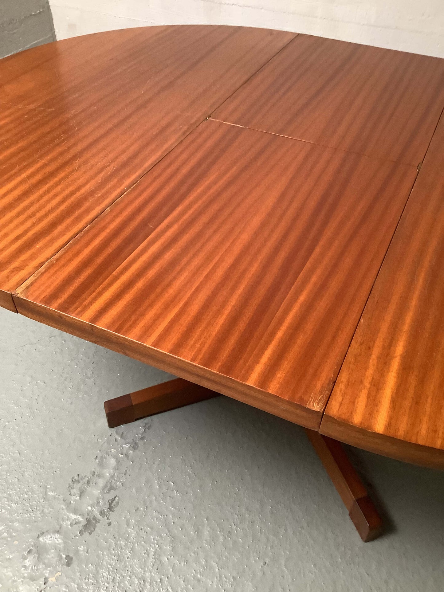 Jatkettava vintage ruokapöytä, Haimi 60-luku