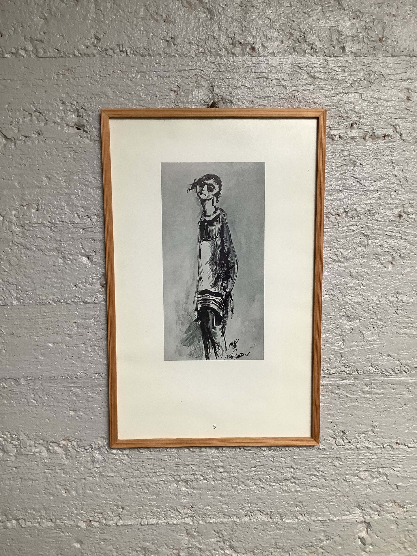 Vintage printti taulu