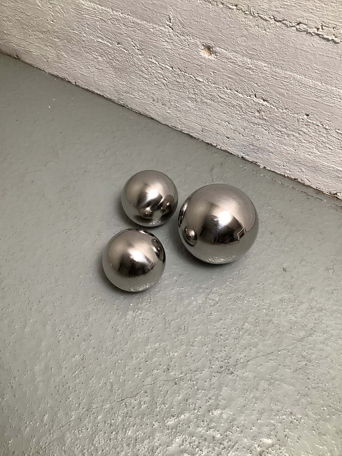 Vintage koristepallot 3kpl