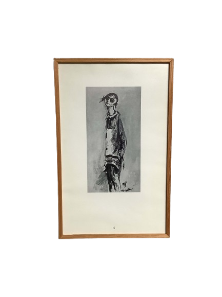 Vintage printti taulu