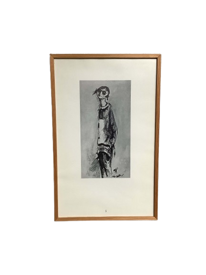 Vintage printti taulu