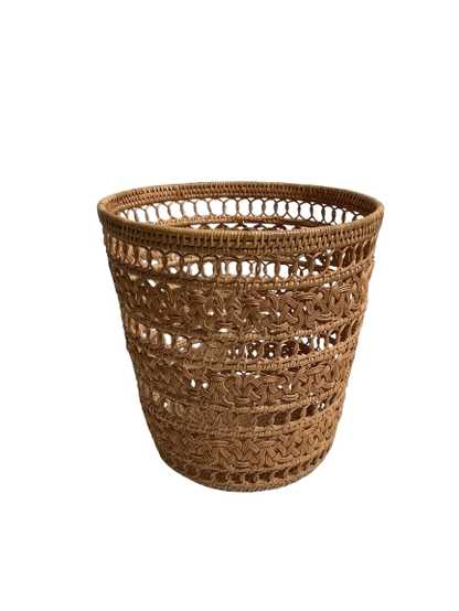 60-luvun vintage paperiroskakori