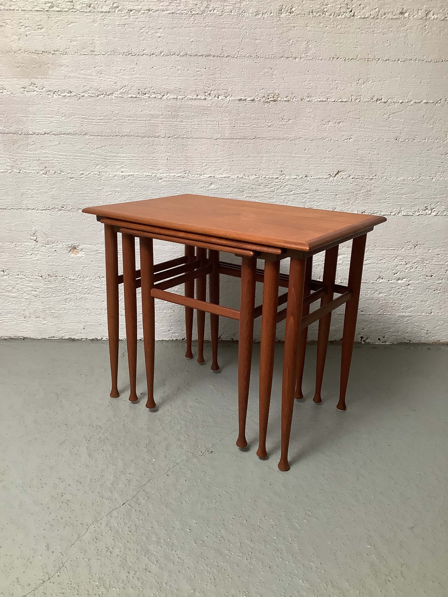 Tanskalainen teak sarjapöytä 60-luku