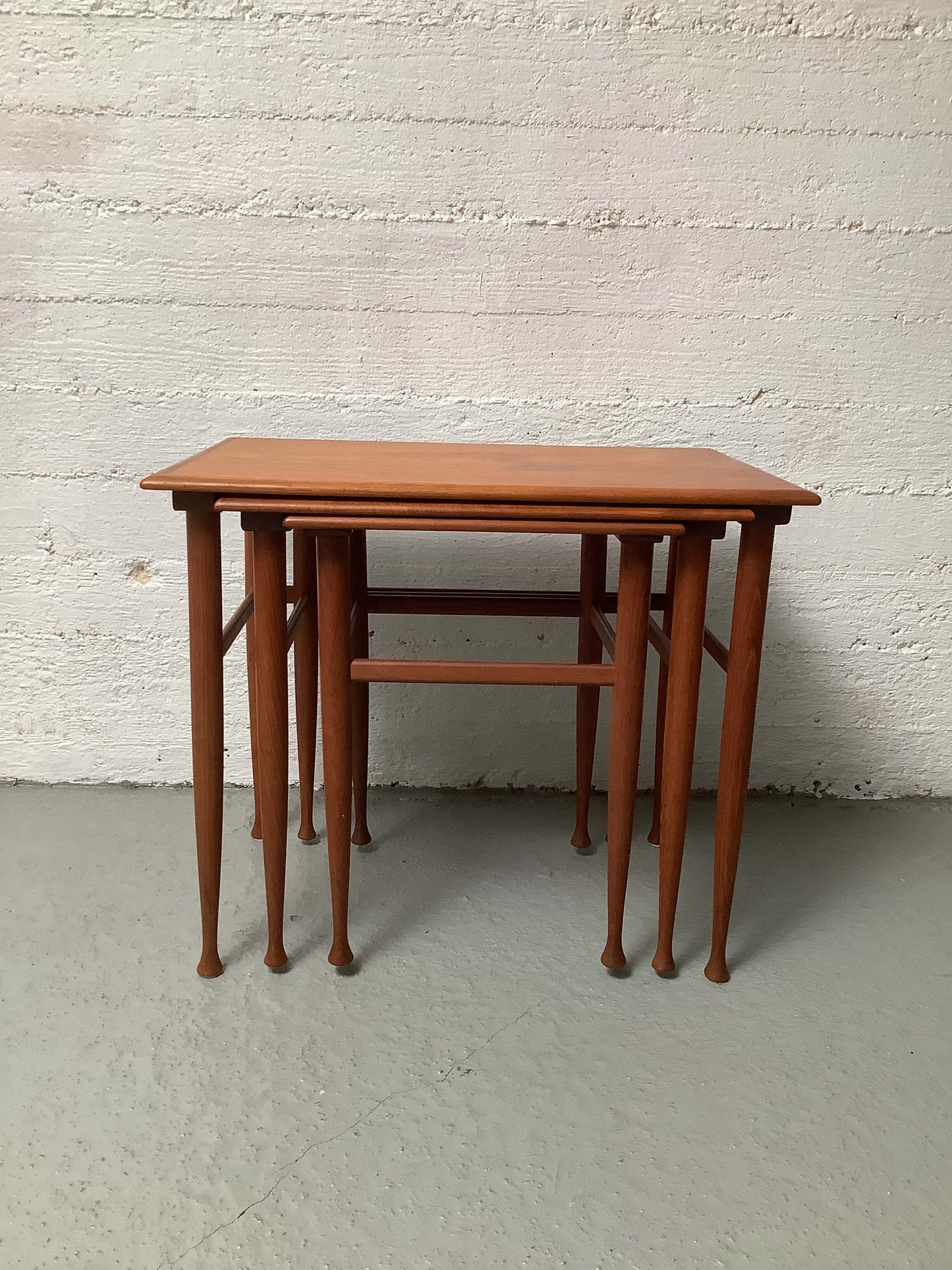 Tanskalainen teak sarjapöytä 60-luku