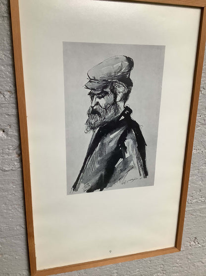 Vintage printti taulu