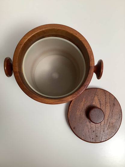 Teak jääpala- astia 60- luku
