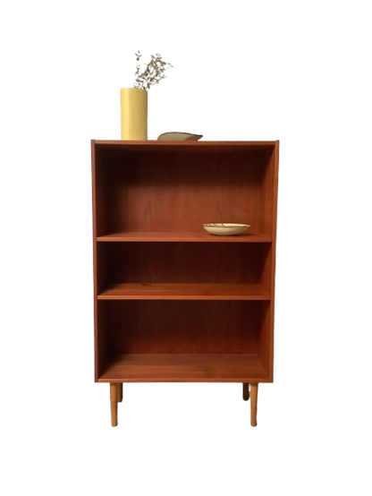 Tanskalainen teak avokirjahylly 60-luku