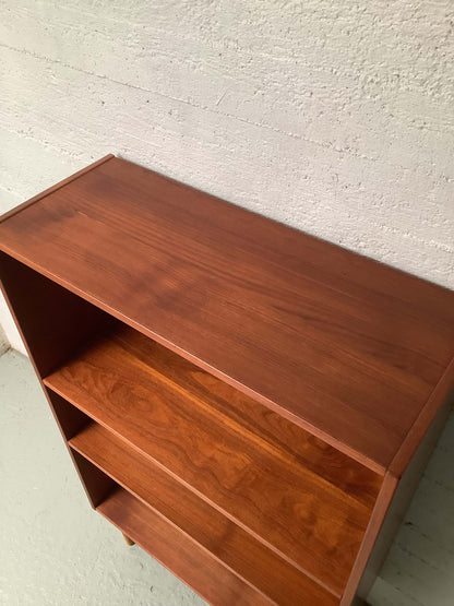 Tanskalainen teak avokirjahylly 60-luku