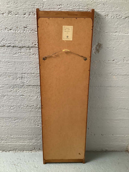 Teak-peili "Anita" Sweden 60-luku